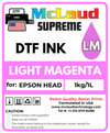 McLaud Supreme DTF Ink, New Formulation for NR-No Residue and LR-Low Residue White Ink