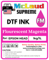 McLaud Supreme DTF Ink, New Formulation for NR-No Residue and LR-Low Residue White Ink