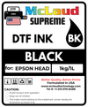 McLaud Supreme DTF Ink, New Formulation for NR-No Residue and LR-Low Residue White Ink