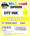 McLaud Supreme DTF Ink, New Formulation for NR-No Residue and LR-Low Residue White Ink