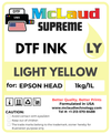 McLaud Supreme DTF Ink, New Formulation for NR-No Residue and LR-Low Residue White Ink