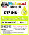 McLaud Supreme DTF Ink, New Formulation for NR-No Residue and LR-Low Residue White Ink