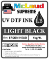 McLaud Supreme UVDTF Ink in 1kg/ 1L Packaging