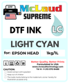 McLaud Supreme DTF Ink, New Formulation for NR-No Residue and LR-Low Residue White Ink