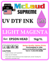 McLaud Supreme UVDTF Ink in 1kg/ 1L Packaging