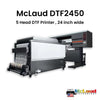 McLaud DTF2450  5-Head DTF Printer  , 24 inch wide print, Special Factory Price