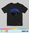 McLaud EPS Artwork AWK146, Blue Police Hat, Editable, Instant Download