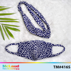 McLaud Fashionable Turmask (juego de diadema/turbante y mascarilla)