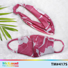 McLaud Fashionable Turmask (juego de diadema/turbante y mascarilla)