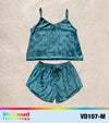 McLaud Velvet Short and Crop Top, Series VD100-M, Free Shipping in USA