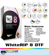 White RIP 8 DTF Software with Onboarding Support